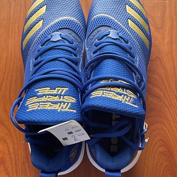 Adidas Icon V Baseball Metal Cleats w/ Boost - Picture 2 of 15